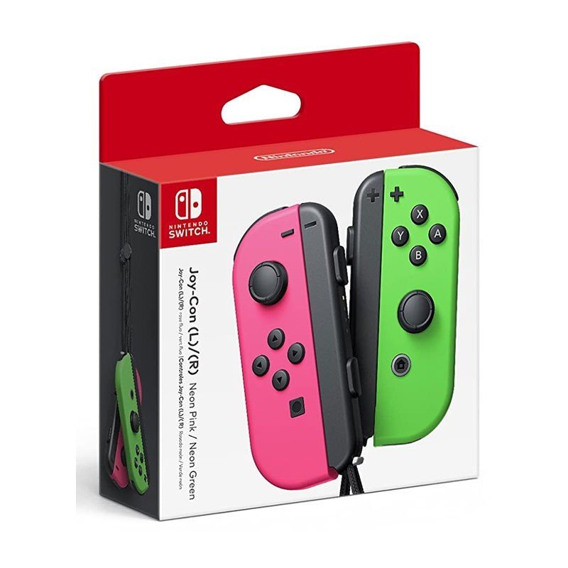 كنترول تحكم - JOY-CON-NEONE-PINK/NEONGREEN-NINTENDO-SWITECH
