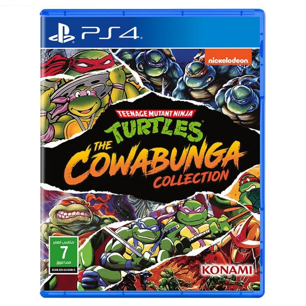 لعبة - TEENAGE-MUTANT-NINJA-TURTES-THE-COWABUNGA-COLLECTION-PS4