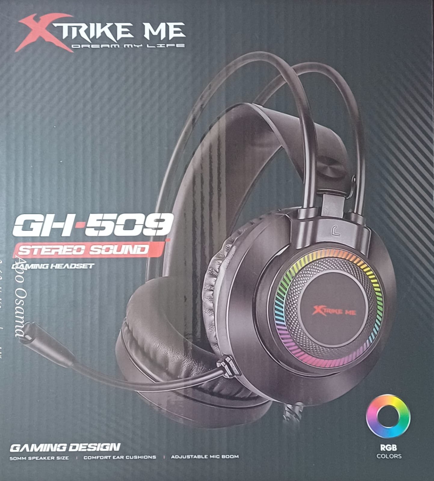 سماعة سلك-XTRIK-ME-XT-GH-509-BLACK