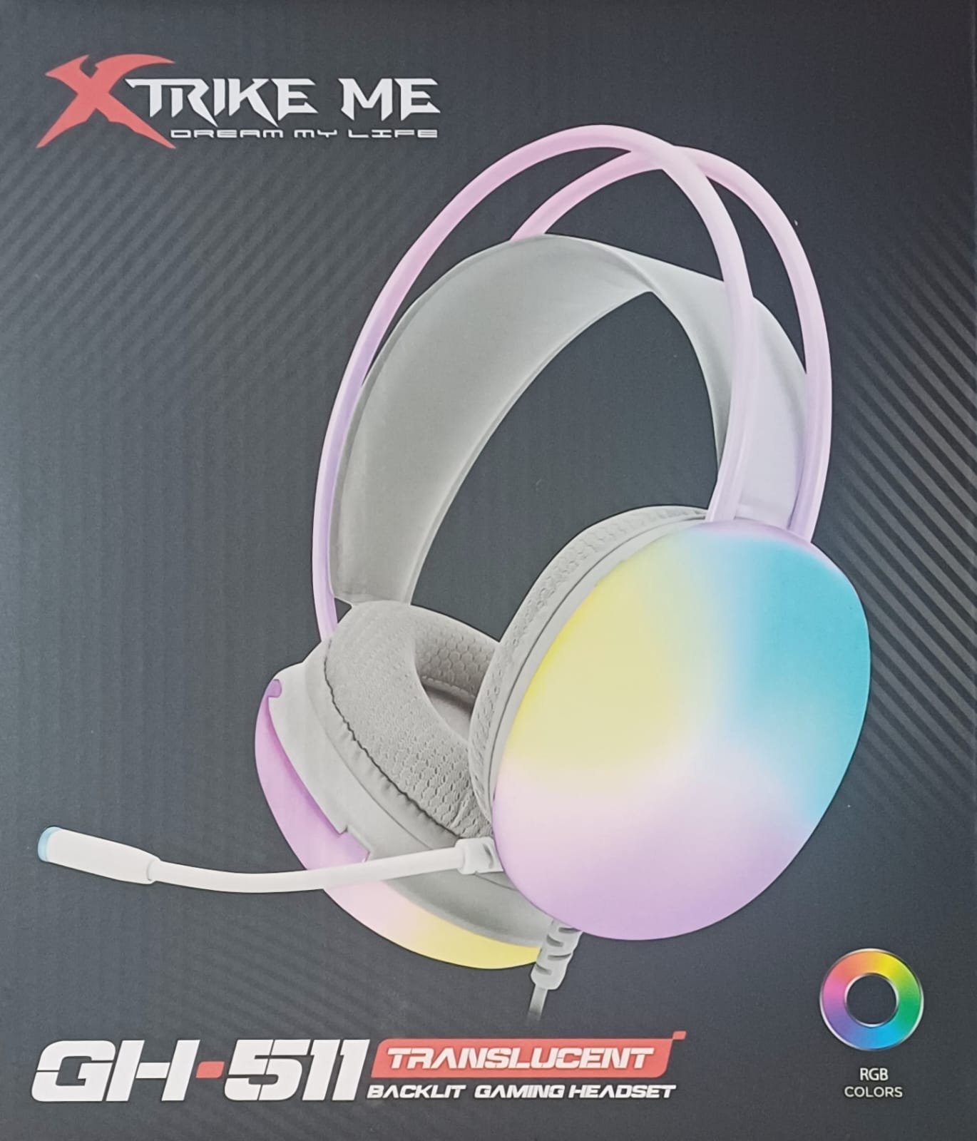سماعة سلك-XTRIK-ME-XT-GH-511-RGP-WHITE