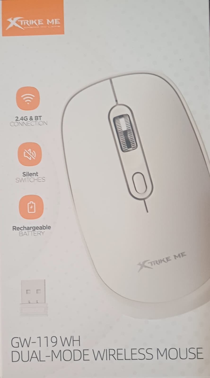 ماوس-XTRIK-ME-XT-GW-119-WH-BLUETOOTH-WHITE