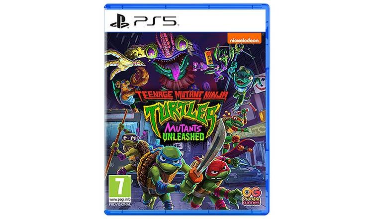 لعبة - TEENAGE-MUTANT-NINJA-TURTANTS-UNLEASHED-PS5