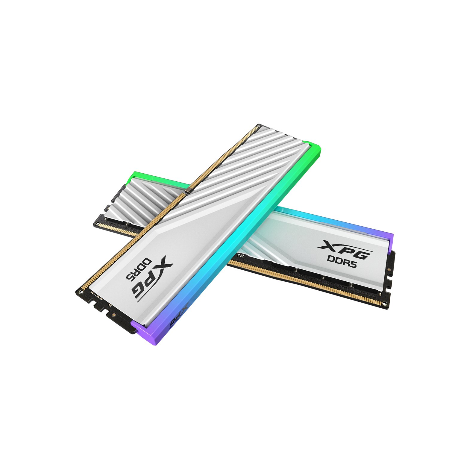 XPG lancer blade RGB16GB 2X8 5600MHZ CL46 DDR5 Memory--White