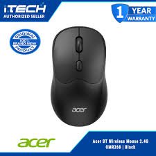 ماوس -ACER-2.4G-WIRELESS-MOUSE-EMR-213-BLACK